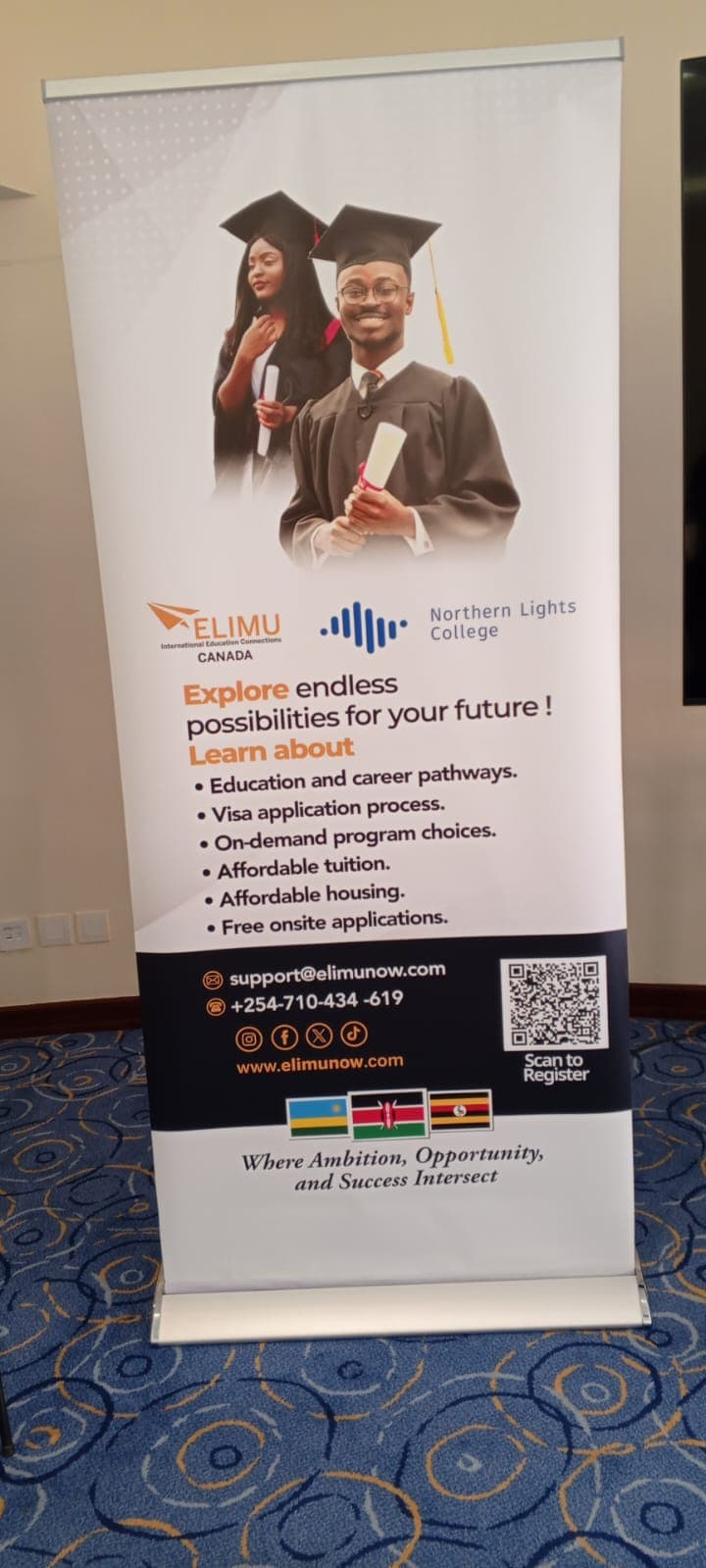 Official Elimu registration and partnership banner