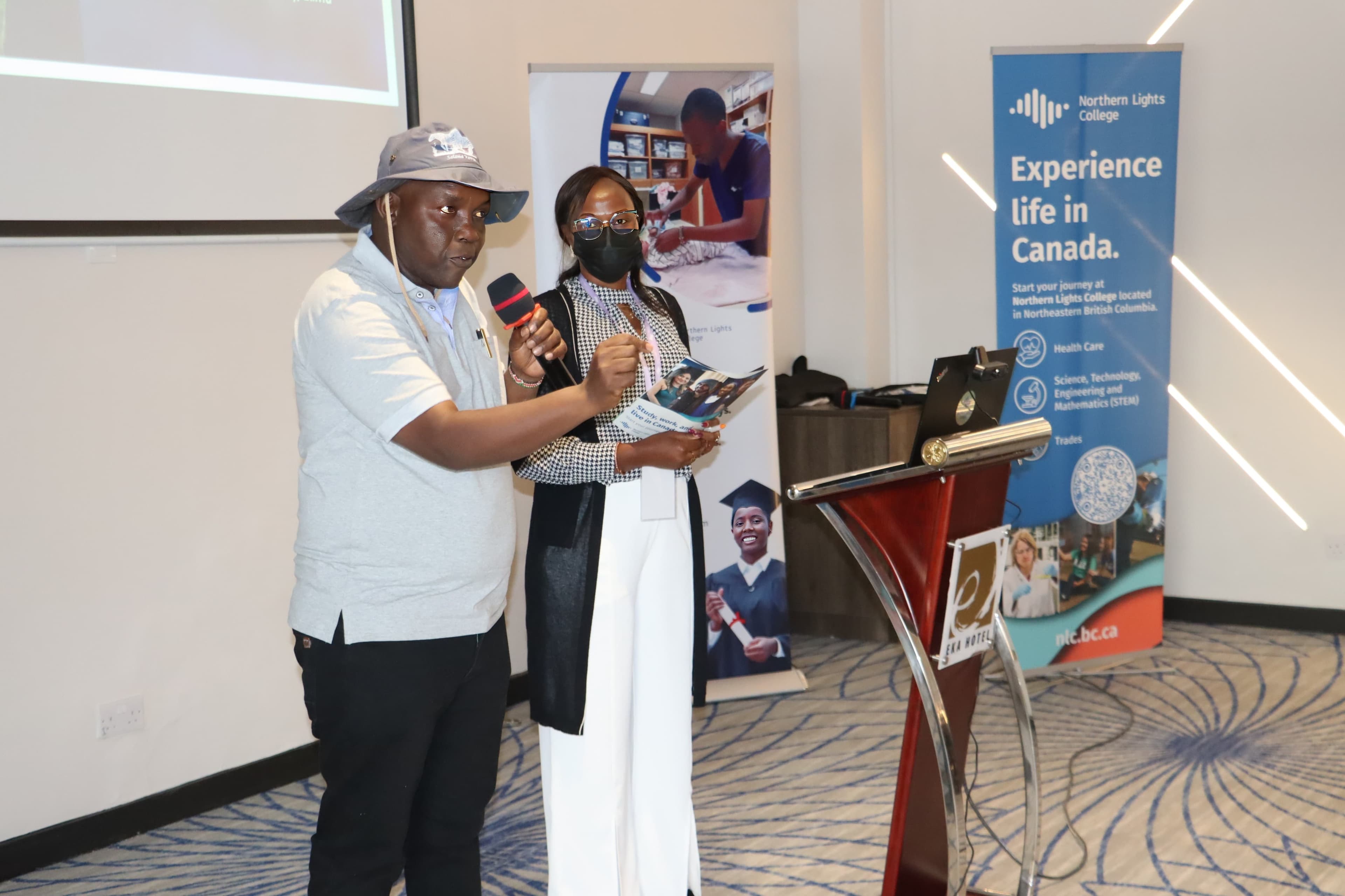 Guest speaker at an Elimu partner conference